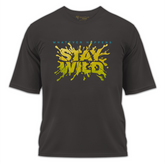 Stay Wild Baskılı Oversize Tişört
